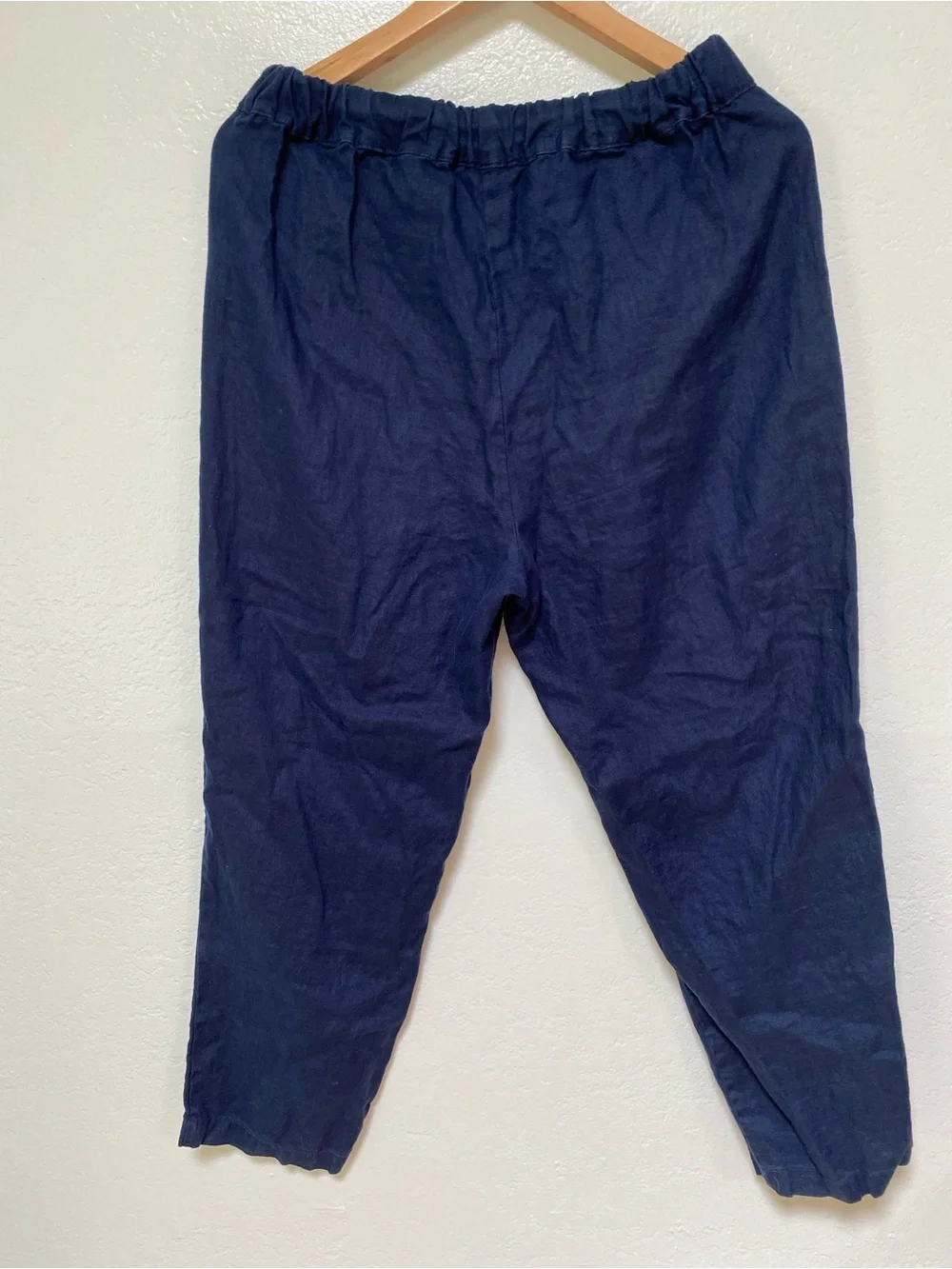 Quince 100% European Linen Tapered Ankle Pants Women’s M